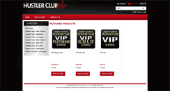 Desktop Screenshot of hustlerclubvip.com